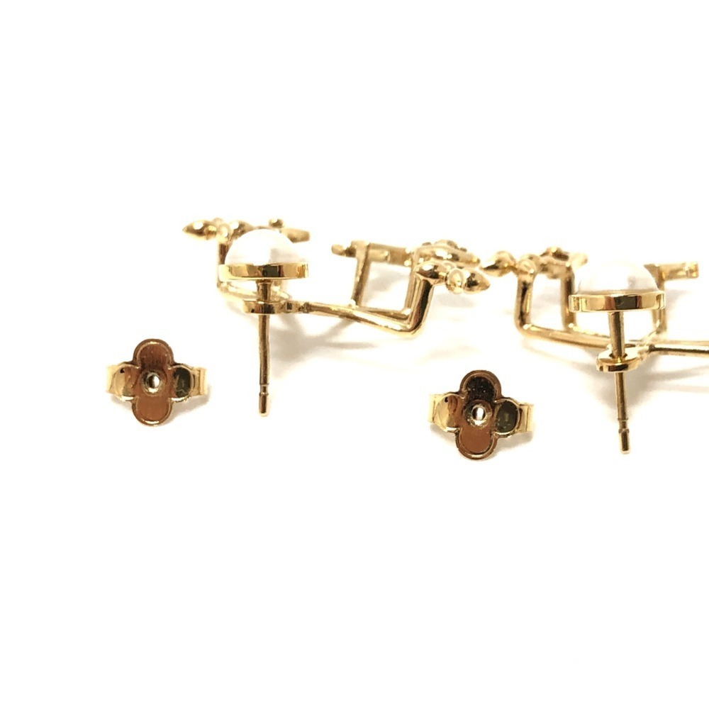 LOUIS VUITTON White Pearl Earrings - Picture 7 of 9